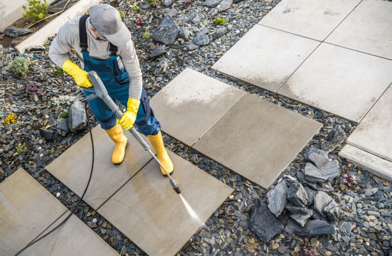 Residential Concrete Cleaning